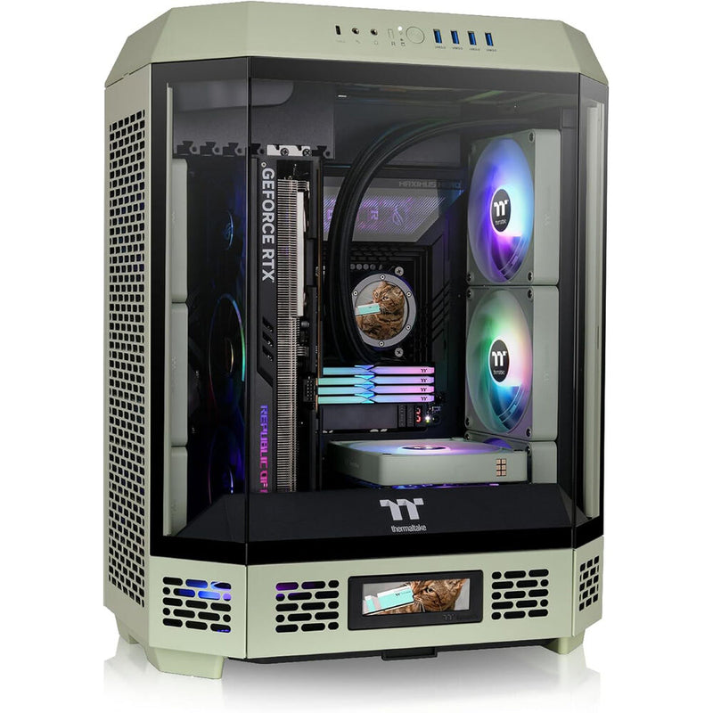 Thermaltake The Tower 600 Mid-Tower Chassis (Matcha Green)