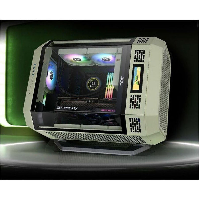 Thermaltake The Tower 600 Mid-Tower Chassis (Matcha Green)