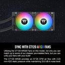 Thermaltake TH240 V2 ARGB Sync All-In-One Liquid Cooler (Black)