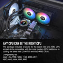 Thermaltake TH240 V2 ARGB Sync All-In-One Liquid Cooler (Black)