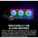 Thermaltake TH420 V2 Ultra ARGB Sync All-In-One Liquid Cooler (Black)