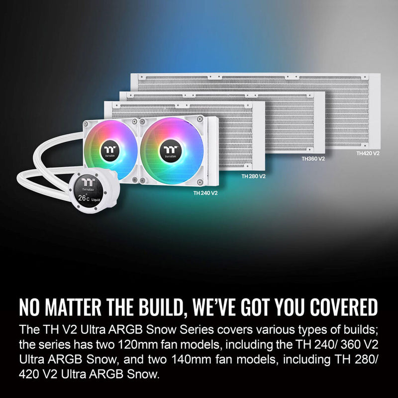 Thermaltake TH360 V2 Ultra ARGB Sync All-In-One Liquid Cooler (Snow)