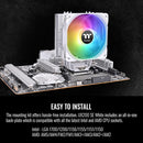 Thermaltake UX200 SE ARGB Lighting CPU Cooler (White)