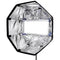 DoPchoice SNAPBAG Octa Softbox for Rotolight Titan X2 LED Light Panel (Silver, 3')
