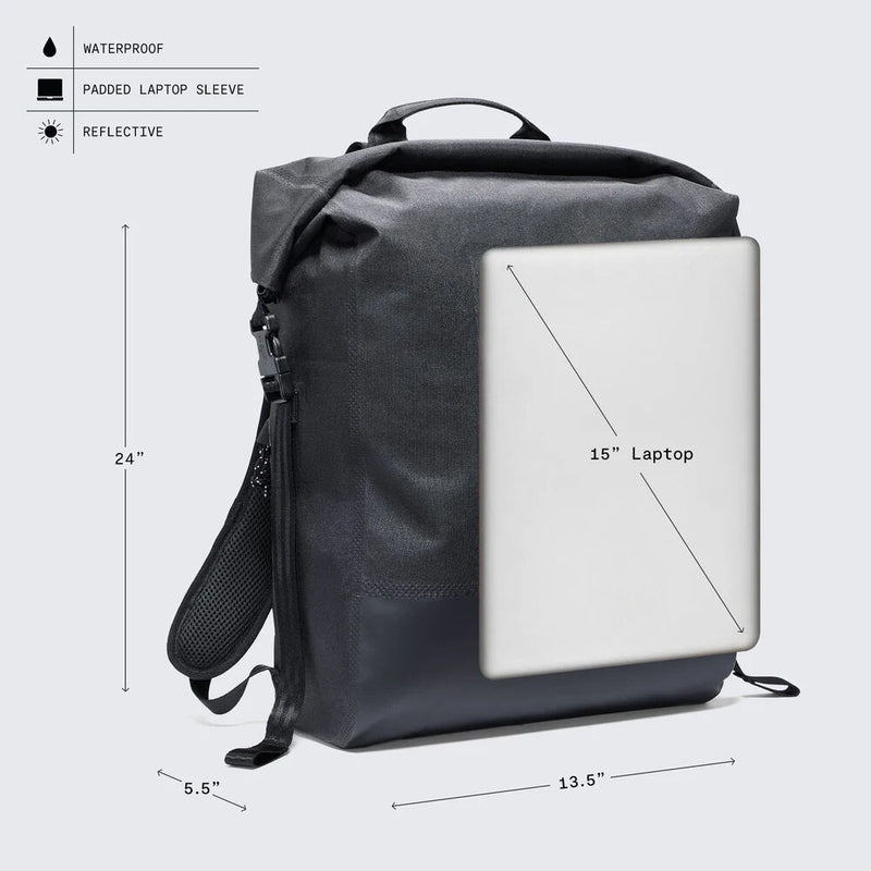 Chrome Industries Urban Ex Backpack (Black, 30L)