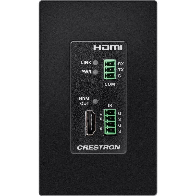 Crestron DM Essentials 4K60 Wall Plate Receiver for Signal Extension