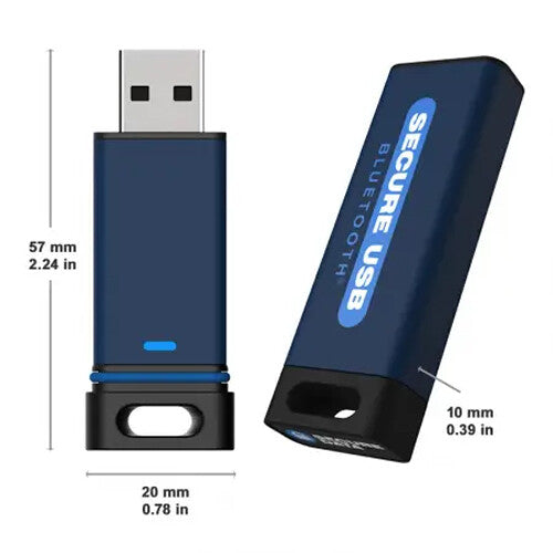 SecureData SecureUSB BT 256GB Hardware Encrypted Flash Drive