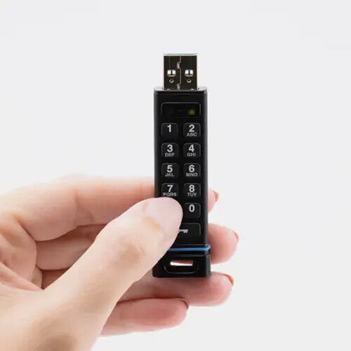 SecureData 256GB SecureUSB KP 256-Bit Encrypted USB 3.0 Flash Drive