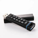 SecureData 256GB SecureUSB KP 256-Bit Encrypted USB 3.0 Flash Drive