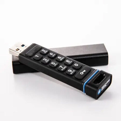 SecureData 256GB SecureUSB KP 256-Bit Encrypted USB 3.0 Flash Drive