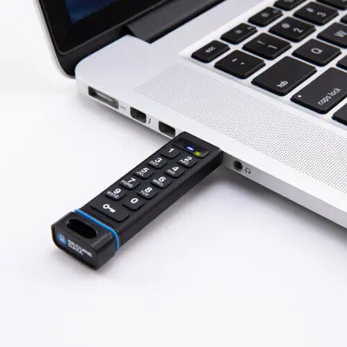 SecureData 256GB SecureUSB KP 256-Bit Encrypted USB 3.0 Flash Drive