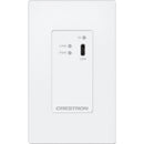 Crestron DM Lite 4K60 Wall Plate Transmitter for USB-C Signal Extension (White)