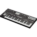 UDO Audio Super 6 ST49 Digital-Analog Hybrid Synthesizer with SuperTouch Keyboard (Black)