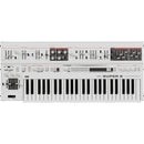 UDO Audio Super 6 ST49 Digital-Analog Hybrid Synthesizer with SuperTouch Keyboard (White)