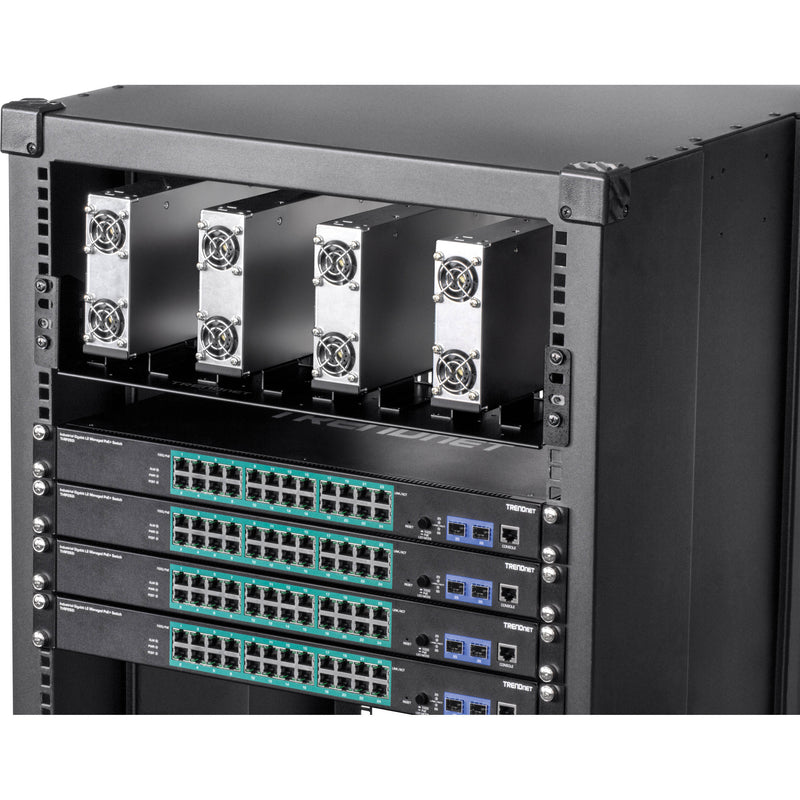 TRENDnet 19" Rackmount Industrial Power Supply Vertical Chassis