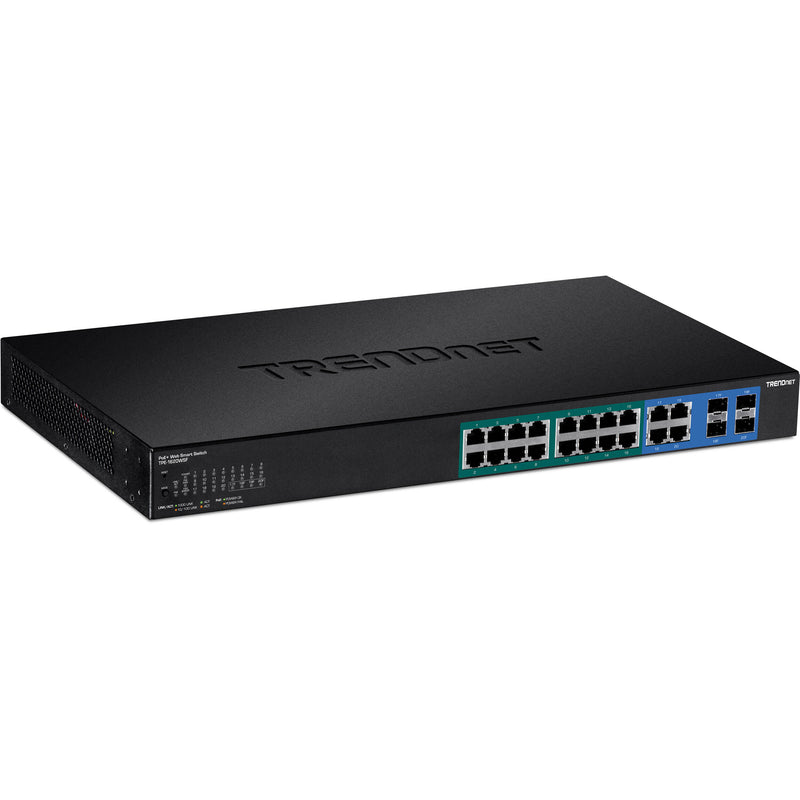 TRENDnet TPE-1620WSF 20-Port Gigabit PoE+ Compliant Network Switch
