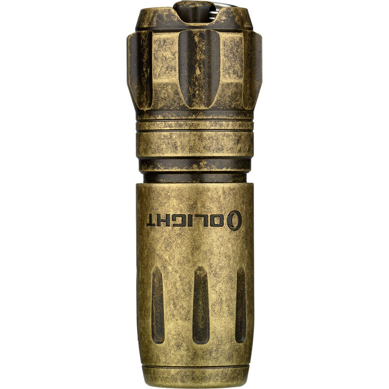 Olight I18 Rechargeable Key Chain Light (Brass)