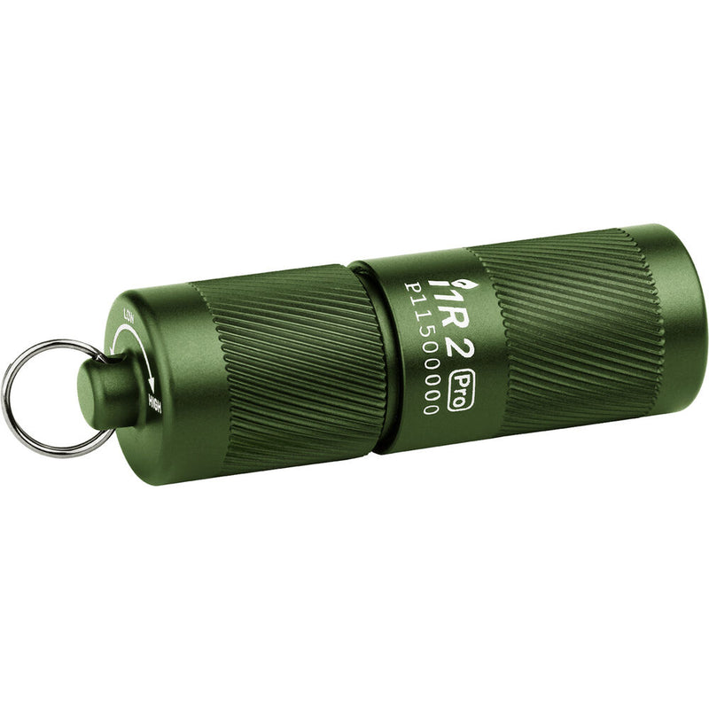 Olight i1R 2 EOS Rechargeable LED Keychain Light (OD Green)