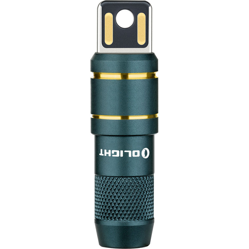 Olight imini 2 Rechargeable Key Ring Flashlight (Dream Blue)