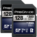ProGrade Digital 128GB UHS-II SDXC Iridium Memory Card (2-Pack)