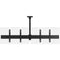 BZBGEAR 2x1 LED/LCD Ceiling Adjustable Tilt TV Mount