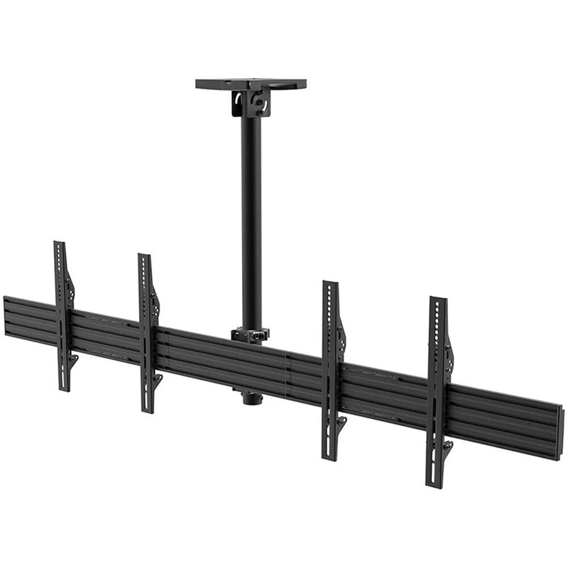 BZBGEAR 2x1 LED/LCD Ceiling Adjustable Tilt TV Mount