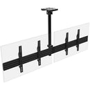 BZBGEAR 2x1 LED/LCD Ceiling Adjustable Tilt TV Mount
