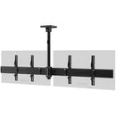 BZBGEAR 2x1 LED/LCD Ceiling Adjustable Tilt TV Mount
