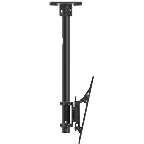 BZBGEAR 2x1 LED/LCD Ceiling Adjustable Tilt TV Mount