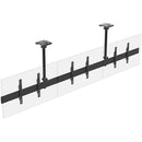 BZBGEAR 3x1 LED/LCD Ceiling Adjustable Tilt TV Mount