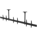 BZBGEAR 3x1 LED/LCD Ceiling Adjustable Tilt TV Mount