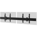 BZBGEAR 2x1 LED/LCD TV Adjustable Tilt Wall Mount