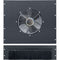Lowell Manufacturing 3 RU Rack Top Brush Panel with 9 RU Fan Panel with Single 10" Fan