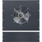 Lowell Manufacturing 3 RU Rack Top Knockout Panel with 9 RU Fan Panel with Single 10" Fan