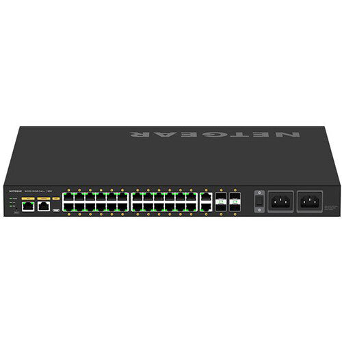 BZBGEAR Netgear AV Line M4250-26G4F-PoE++ 24-Port Gigabit Managed Switch