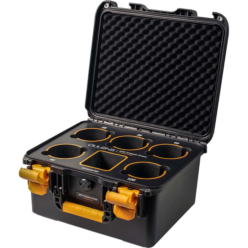 Dulens Hard Case for Set of Five APO Triassic Prime Lenses