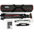 Teris TS-H12CF-Q Fluid Head & Carbon Fiber Tripod System