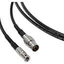 Canare L-2.5CHD Ultra-Slim 12G-SDI Micro-BNC to BNC Female Cable (3')