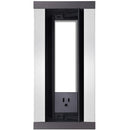 AMX HPX-900 9 HydraPort Unit Enclosure with US Power Outlet (Silver)