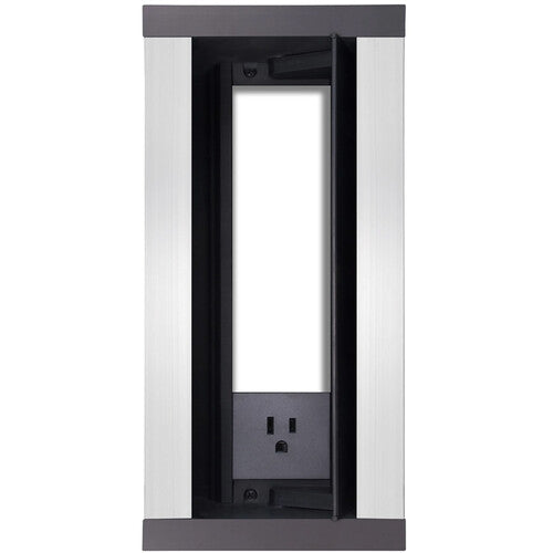 AMX HPX-900 9 HydraPort Unit Enclosure with US Power Outlet (Silver)
