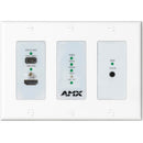 AMX N2615D 4K60 MWC/Dante AV-A Encoder Wall Plate (Decora Style)