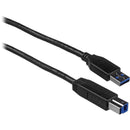 Comprehensive USB-A 3.0 Male to USB-B Male Cable (15')