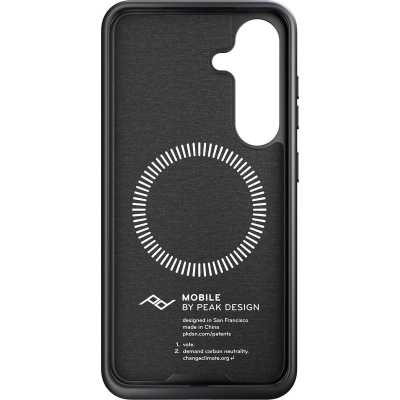 Peak Design Everyday Fabric Case for Galaxy S25 (Charcoal)