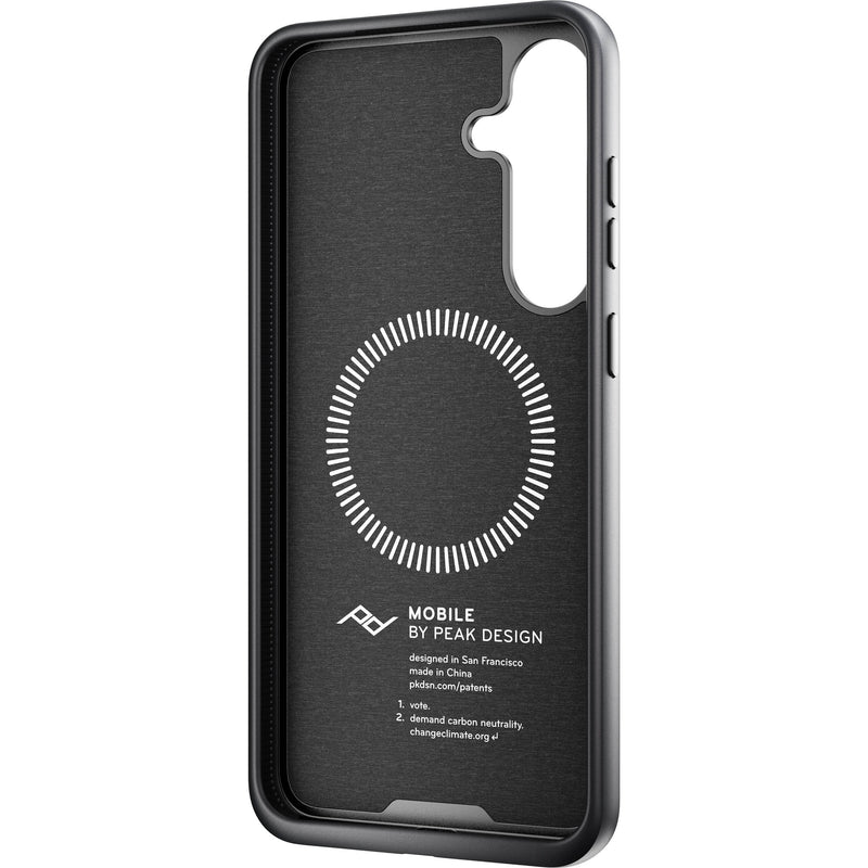 Peak Design Everyday Fabric Case for Galaxy S25+ (Charcoal)