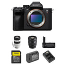Sony a7R V Mirrorless Camera with 20-70mm f/4 and 70-200mm f/4 II Lenses and Performance Kit