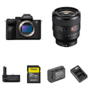 Sony a7R V Mirrorless Camera with 50mm f/1.4 Lens and Performance Kit