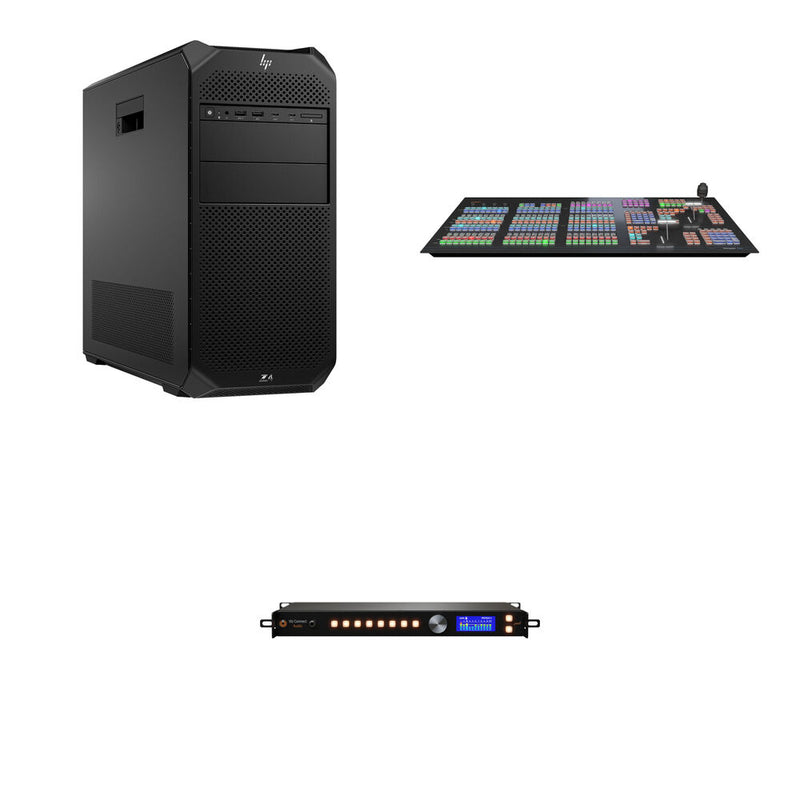 Vizrt TriCaster Vizion Tower Bundle with Flex Control Panel
