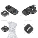 SmallRig Camera Clip with Quick Release Mount Plate
