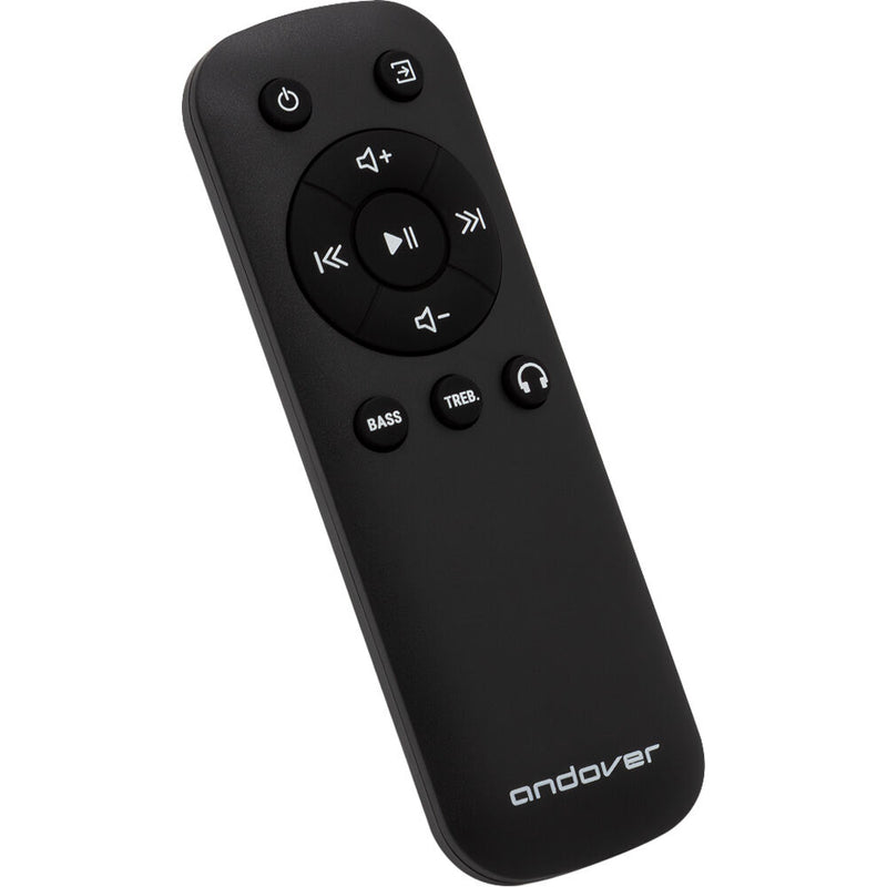 Andover Audio SpinBase MAX 2 Powered Turntable Speaker (White)