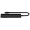 Satechi Slim USB-C 7-in-1 Multi-Port Adapter with Ethernet (Black)
